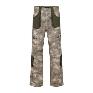 Aidase Vintage Camouflage Denim jean Street Wear Functioncan Patches Casual Jeans Pants Mens Baggy straight Leg Camou Jeans Overalls aidase-shop